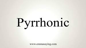 Pyrrhonic