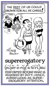 supererogatory